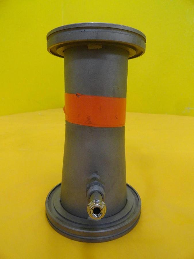Used Edwards Conical Reducer Tee ISO80 to ISO63 ISO-K 4VCR and NW25 Copper Used