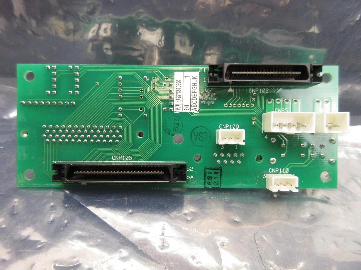 Used Asyst Shinko HASSYC810300 Operator Interface PCB with Key M197 2/2 Used Working