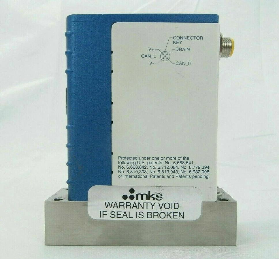 Used MKS Instruments P8A007203C6T0AA Mass Flow Controller πMFC 2000 SCCM H2 Working