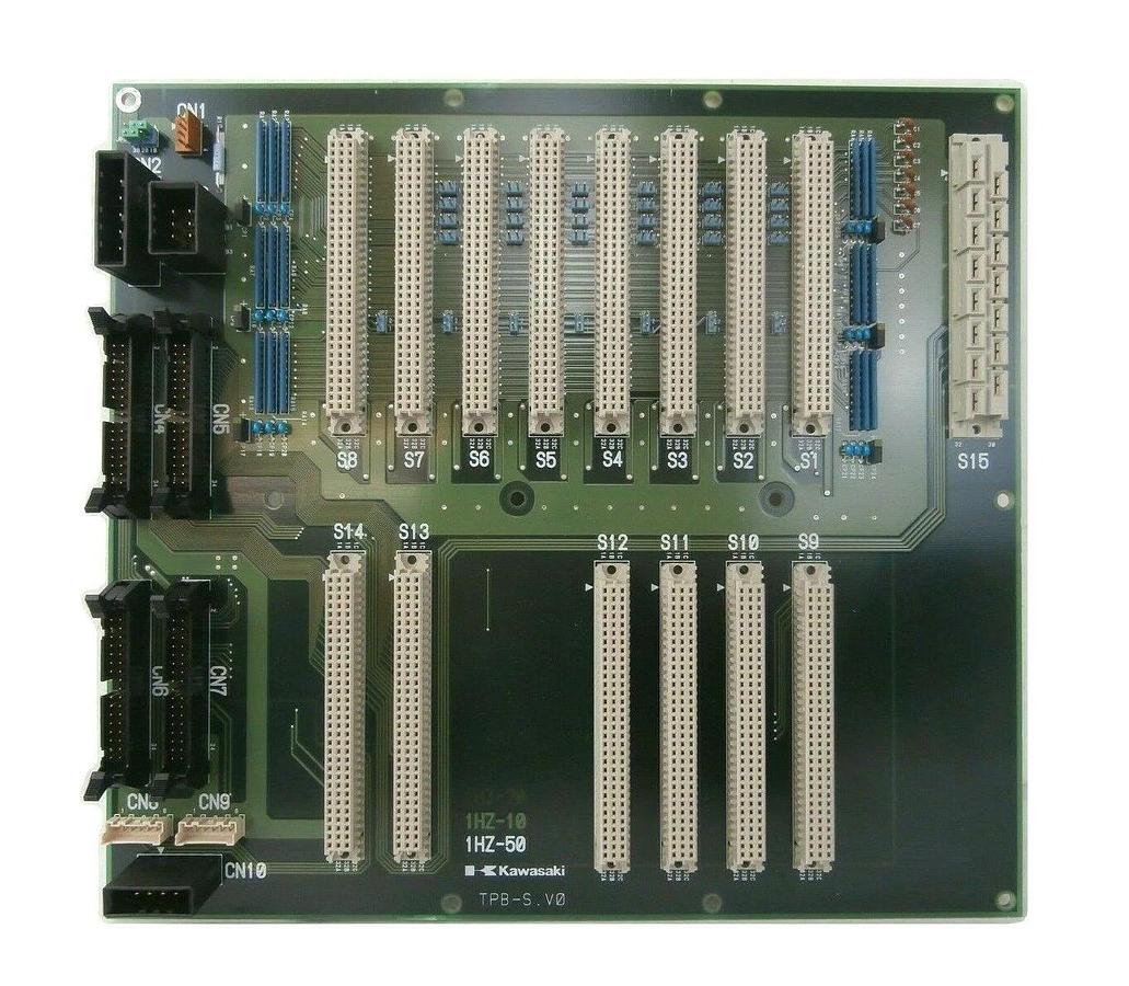 Used Kawasaki 1HZ-50 Robot Controller Backplane Interface PCB 1HZ-40 Working Surplus