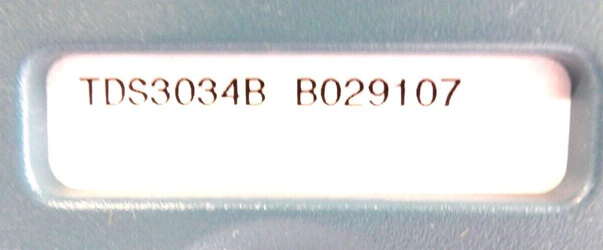Used Tektronix TDS3034B 4-Channel 300MHz Digital Phosphor Oscilloscope e*Scope Tested