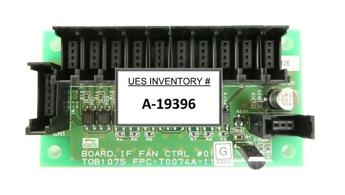 Used TEL Tokyo Electron FPC-T0074A-11 IF Fan Control #01 Board PCB Rudolph F30 Spare