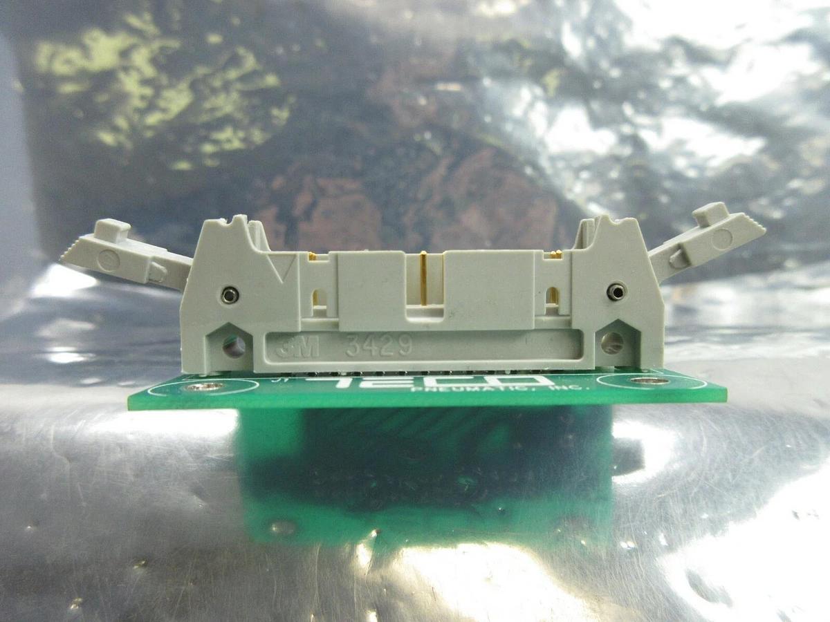 Used TECO Pneumatic DES375-010-8 Pneumatic Manifold Base Board PCB Working Spare