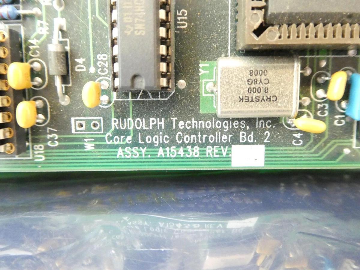 Used Rudolph Technologies A15436 Flat Notch Interface PCB A15438 Core Logic Working