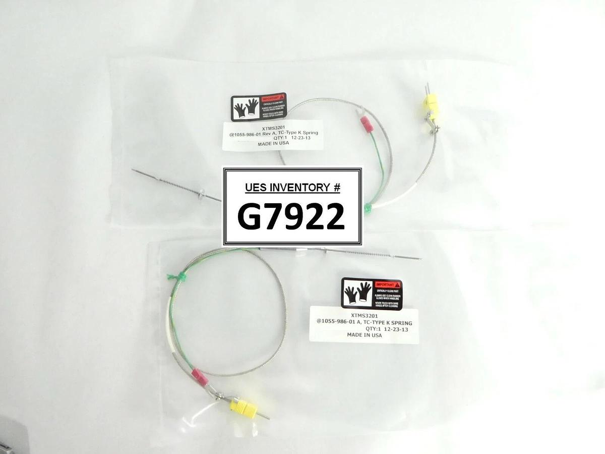 ASM 1055-986-01 TC-Type K Spring XTMS3201 Reseller Lot of 2 New Surplus