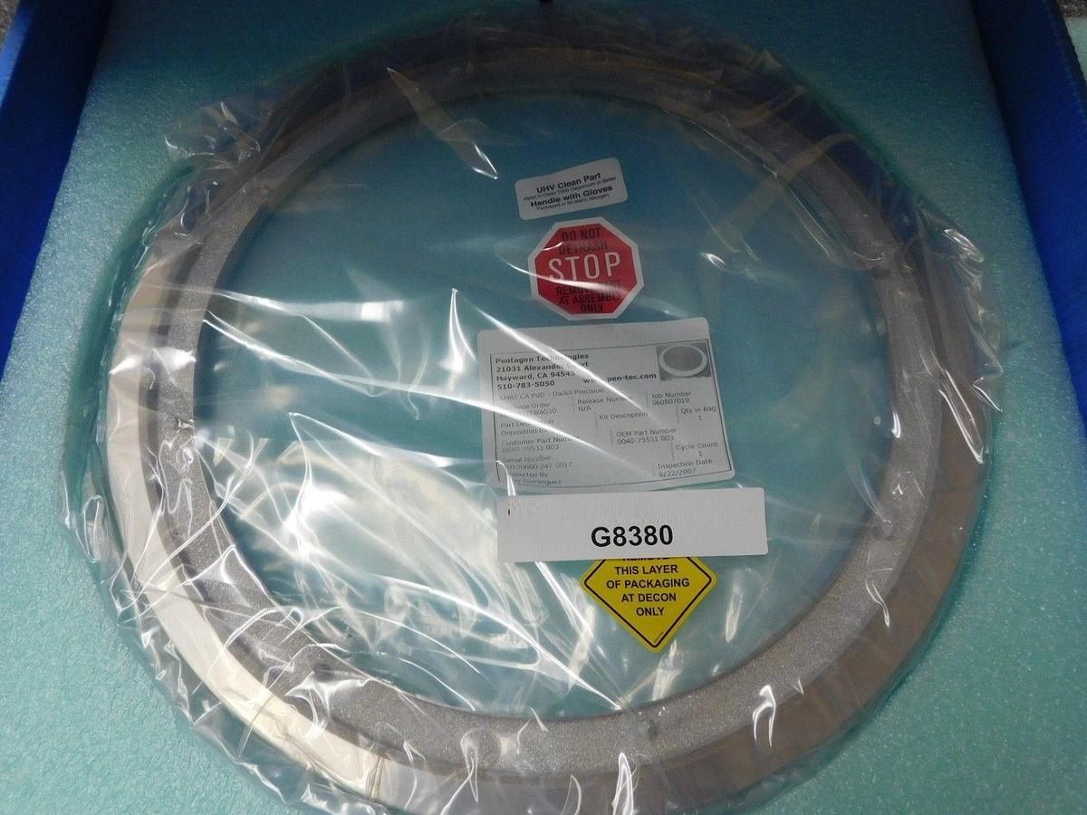 Refurbished AMAT Applied Materials 0040-75531 Deposition Ring PVD Tungsten(W) A1 Refurbished