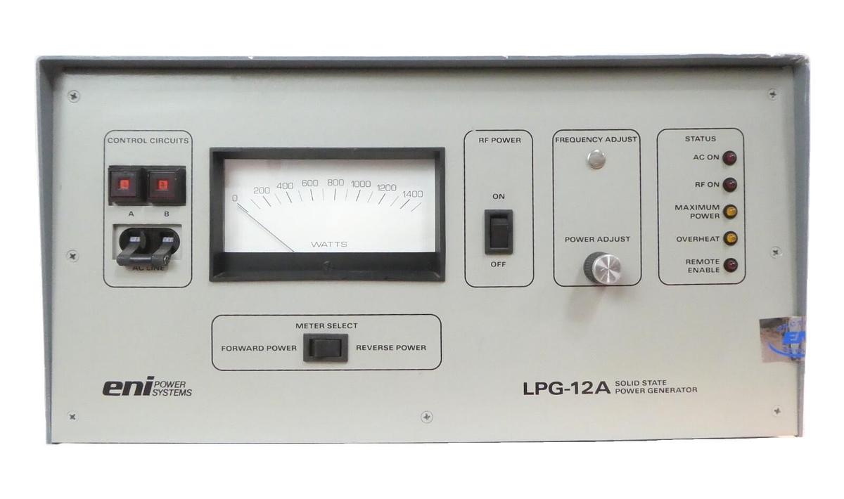 Used LPG-12A ENI Power Systems LPG12A-21051-50 Soil State Power Generator Working