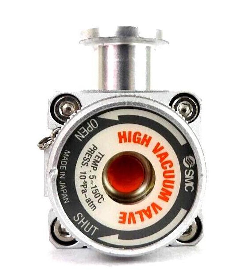 Used SMC XLH-16 Manual High Vacuum Angle Valve Reseller Lot of 7 Working Surplus