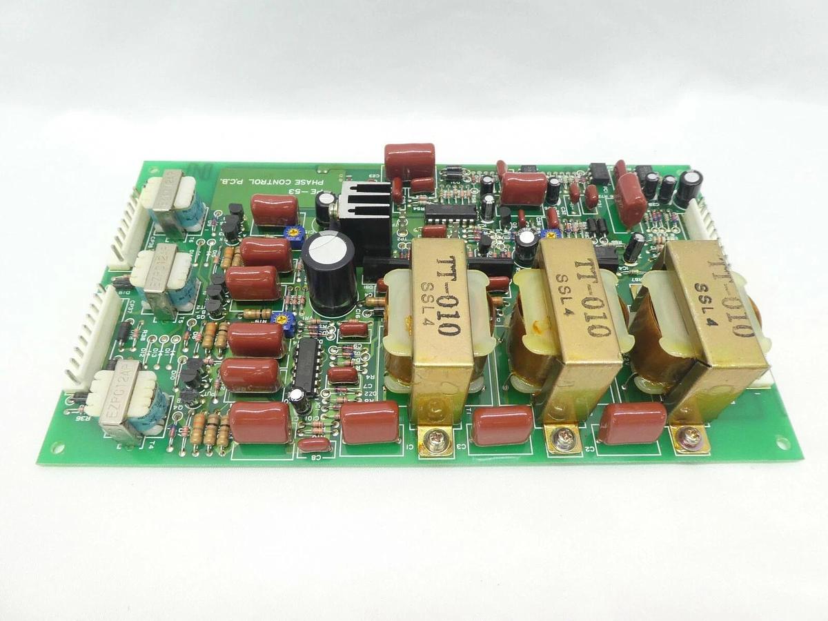 Used Varian Semiconductor Equipment VSEA PE-53 Phase Control PCB Working Surplus