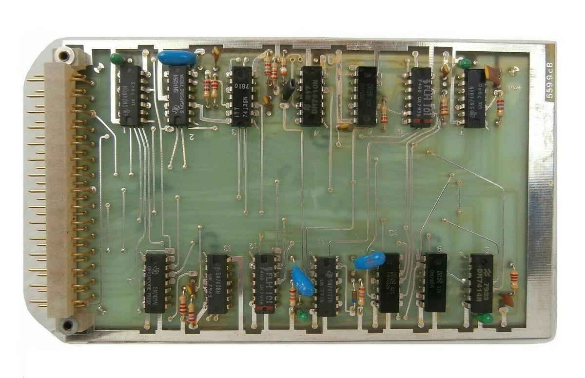 Used Karl Suss 455-60-9 PCB Card 559.9cA MJB 55 Wafer Mask Aligner Working Surplus