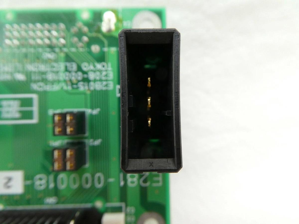 Used TEL Tokyo Electron E281-000018-21 DVI Interface PCB E2B015-11/FPCN Trias Spare