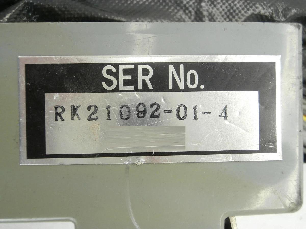 Used Seiko Seiki RK21092-01-4 TMP Turbomolecular Pump Cable 26 Foot 8M Turbo Working