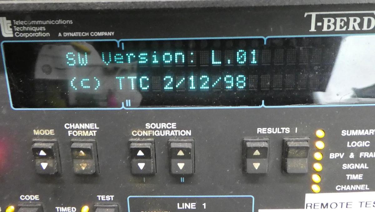 Used TTC T-BERD 224 PCM Analyzer Reseller Lot of 3 41934 L.01 9 Option Spare Surplus