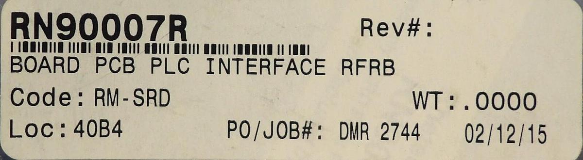 Refurbished Rhetech RN90007 SRD Front Panel Interface PCB Board Assembly Refurbished
