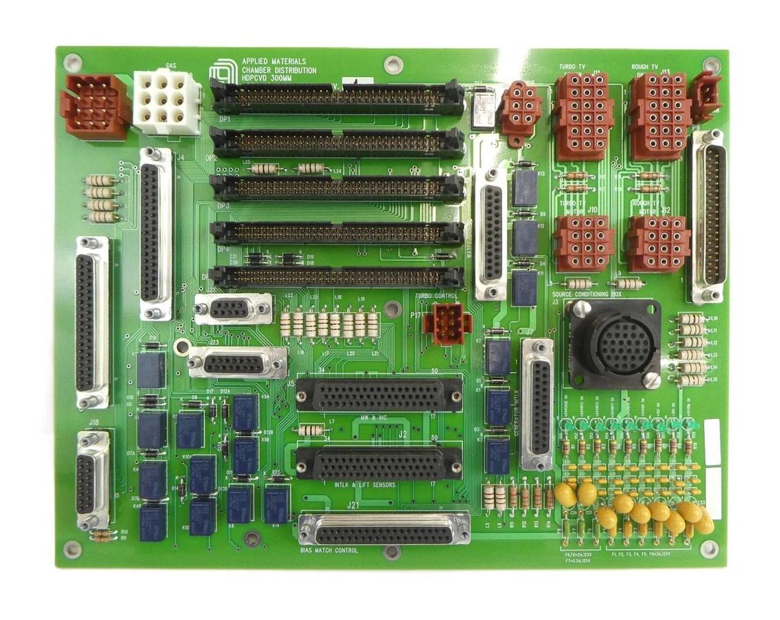 AMAT Applied Materials 0100-03534 300mm Chamber Distribution HDPCVD PCB New