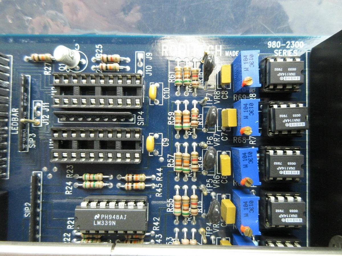 Used Robitech 990-9131 Valve Module PCB Card 681-0181-009 980-2300 Series Used