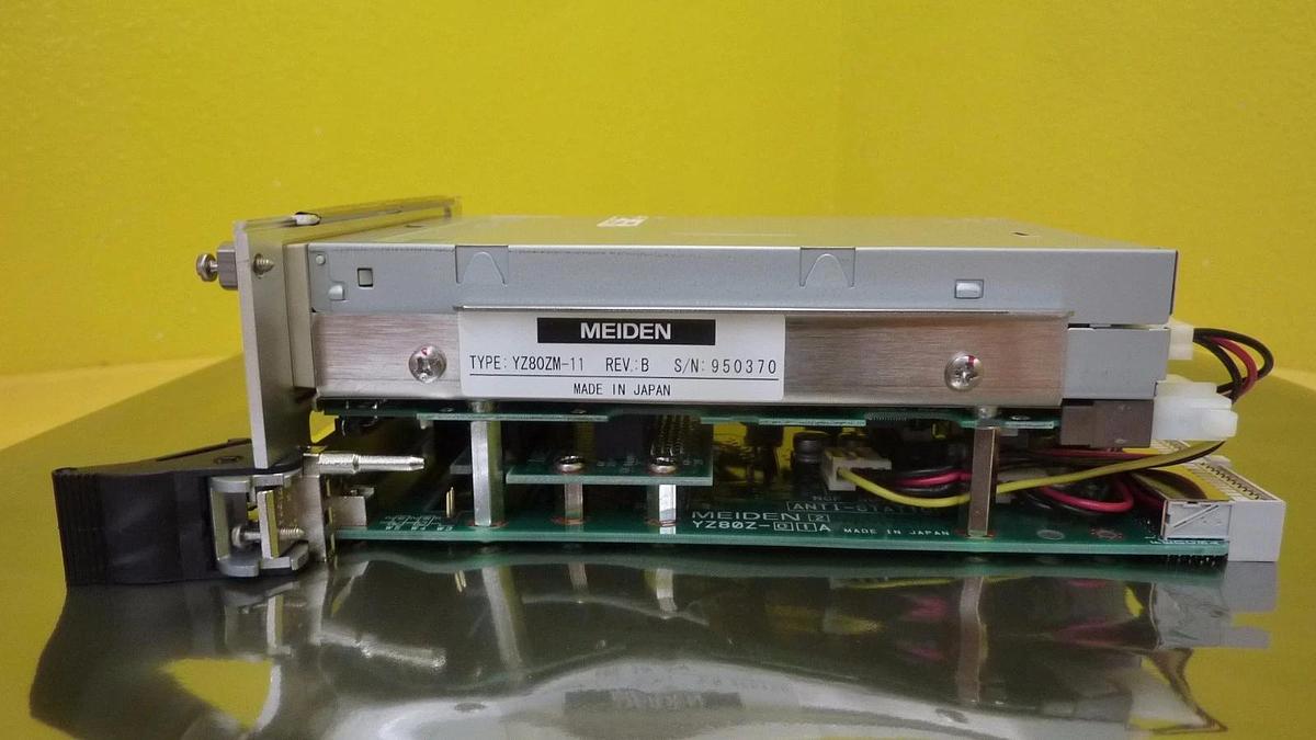 Used Meiden YZ80ZM-11 FDD HDD Mirror PCB Card YZ80Z-01A A202988 TEL Lithius Working