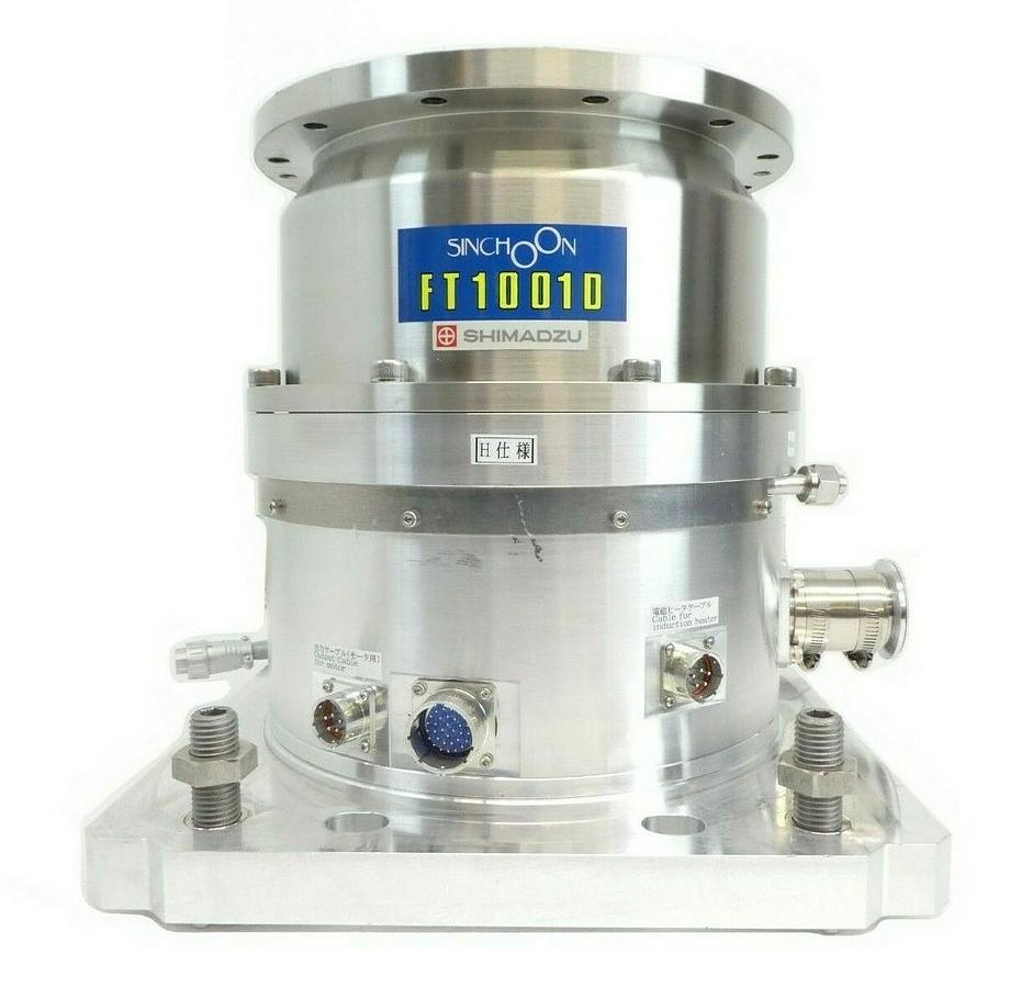 Used Shimadzu FT-1001D Turbomolecular Pump SINCHOON Turbo Untested Surplus