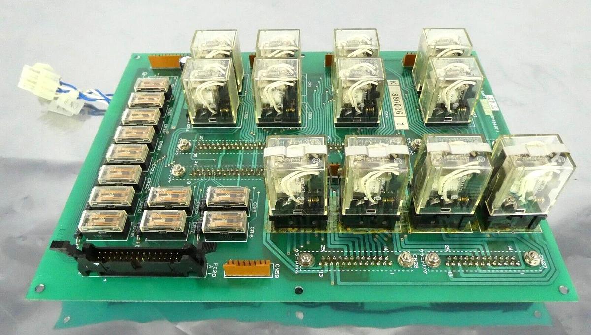 Used Osacom E1615J Releay Board PCB Varian Semiconductor VSEA V82-810024 Working