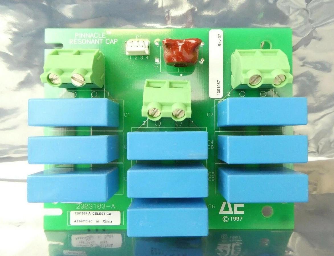 Used AE Advanced Energy 1301967 20kW Pinnacle Resonant Cap PCB 2303103-A Working