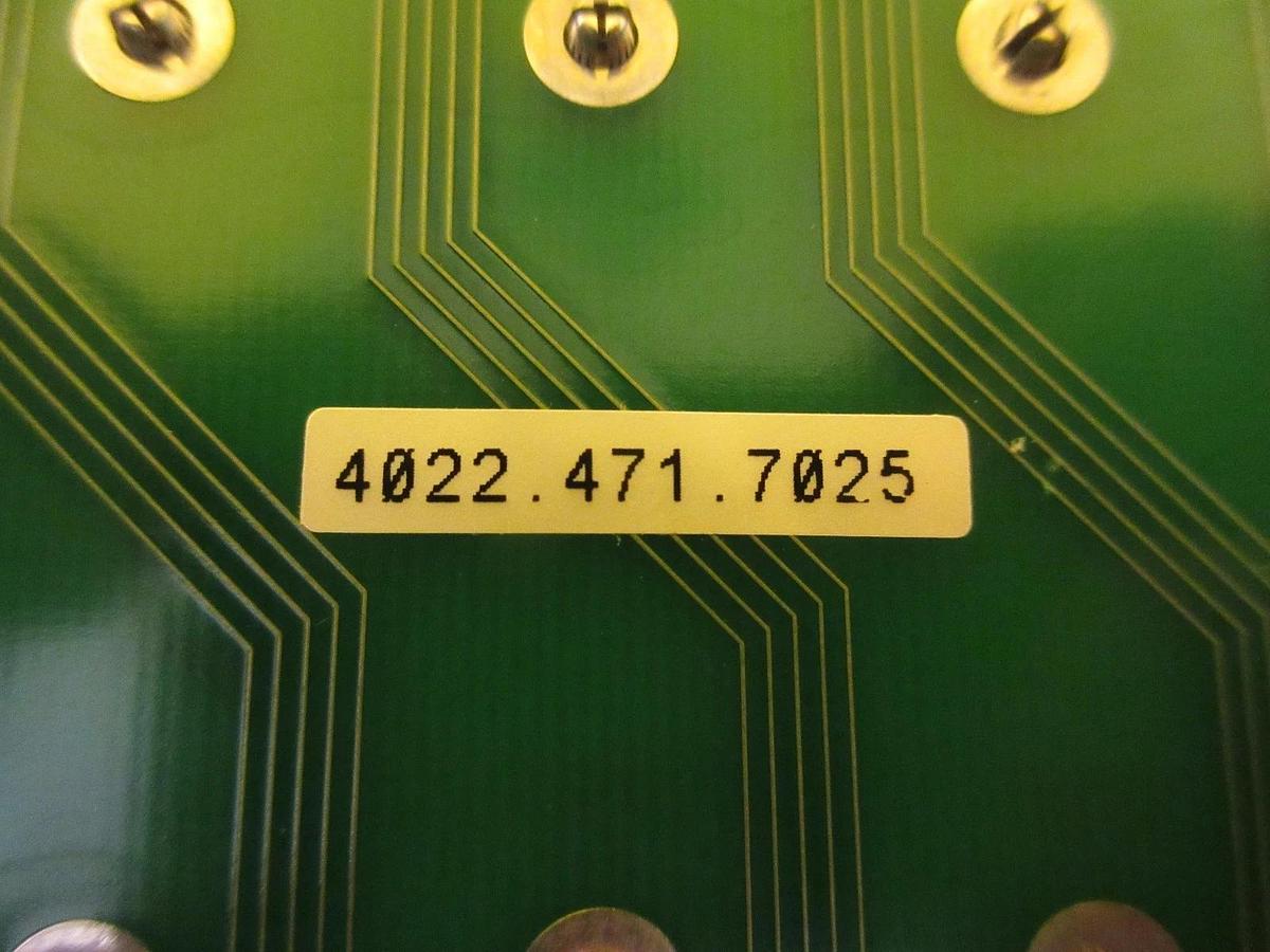 Used ASML 4022.470.9005 RSSB2 Interface Panel PCB 4022.471.7025 Used Working