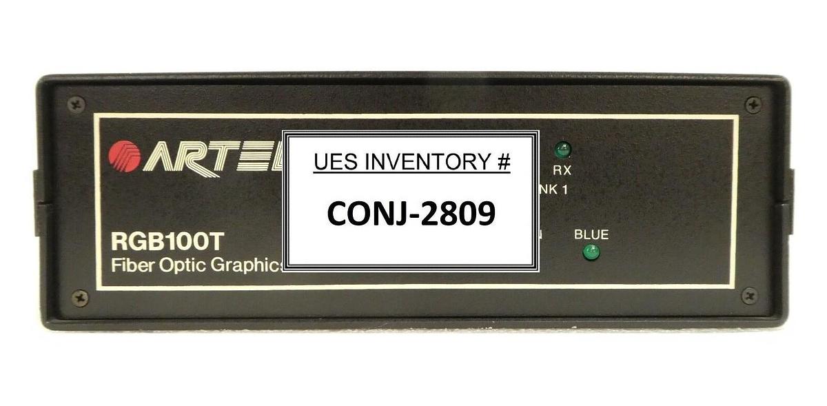 Used Artel RGB100T Fiber Optic Graphics Modem RGB T/D Varian VSEA E20000054 Working