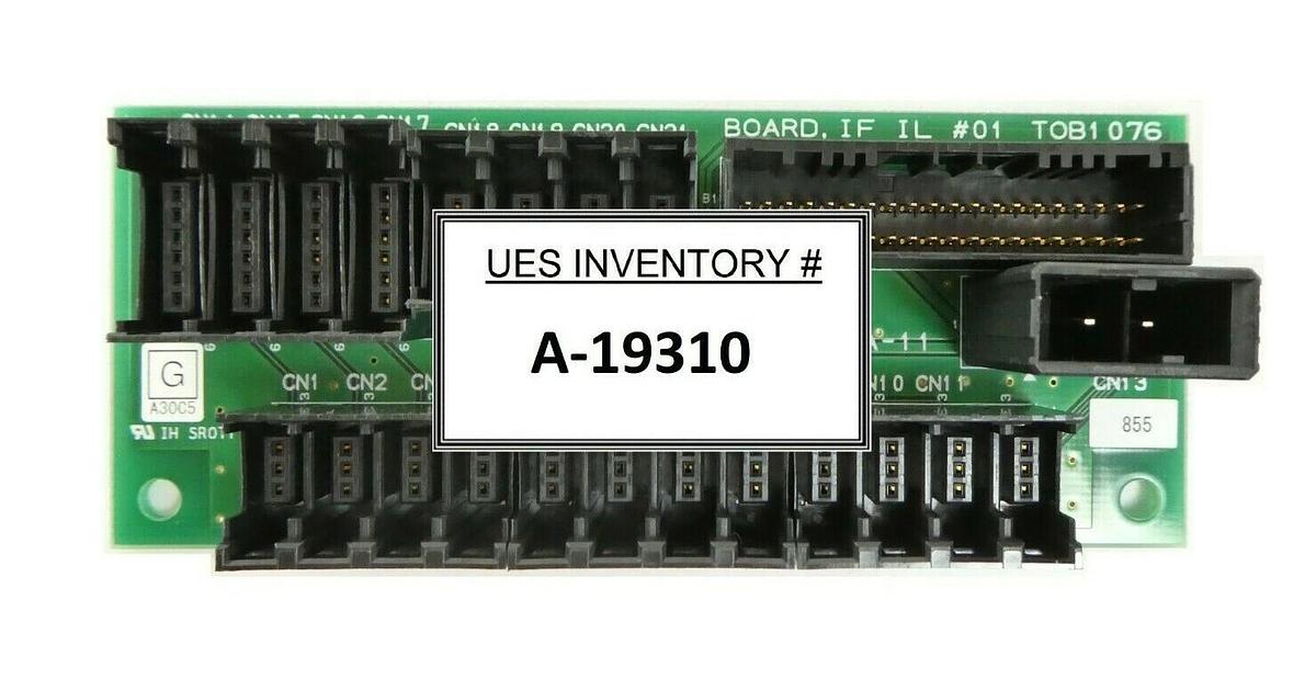 Used TEL Tokyo Electron IPC-T0075A-11 IL Interface PCB TOB1076 Rudolph F30 Working