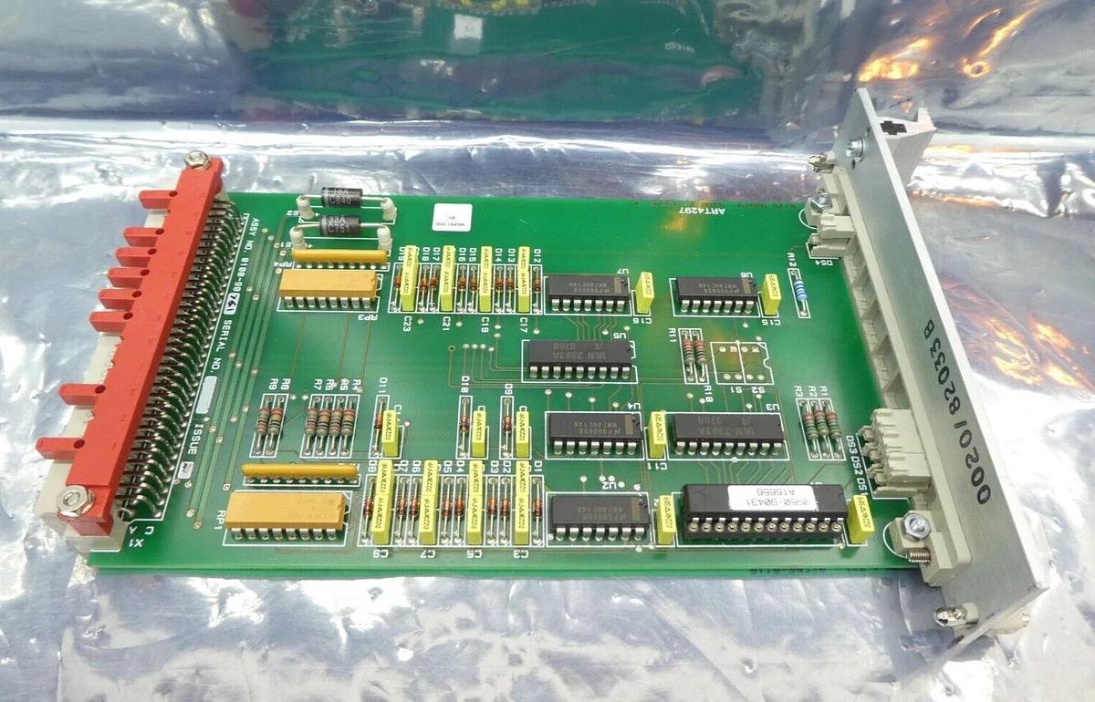 Used AMAT Applied Materials 0100-90761 Robotic Interface PCB Card Working Surplus