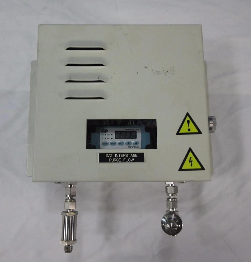 Used Edwards NRY00T0000 Nitrogen Purge P126X VFB Purge Box Used Working