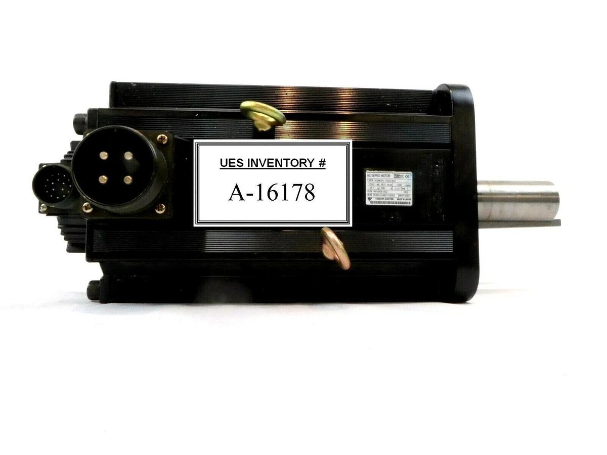 Used Yaskawa Electric SGMGH-75ACA61 AC Servo Motor Working Spare