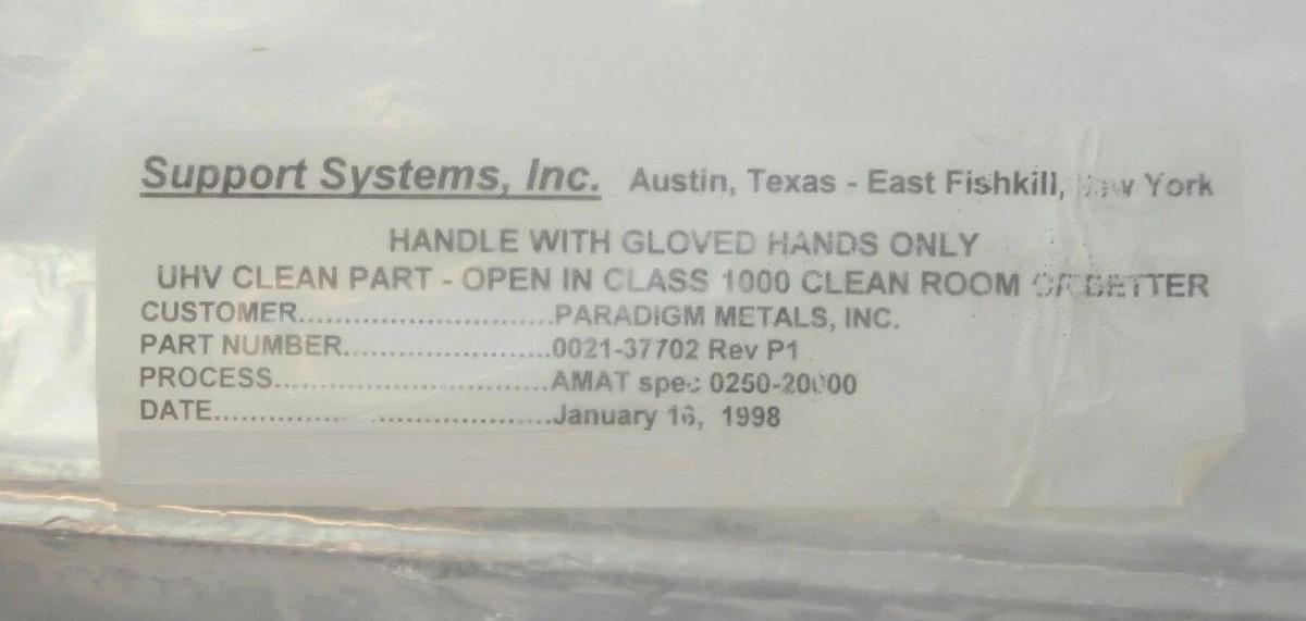 Refurbished AMAT Applied Materials 0021-37702 200mm Right Side Receiver Refurbished