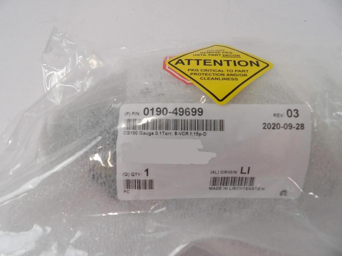Used AMAT Applied Materials 0190-49699 Capacitance Gauge Inficon CG100 New Surplus