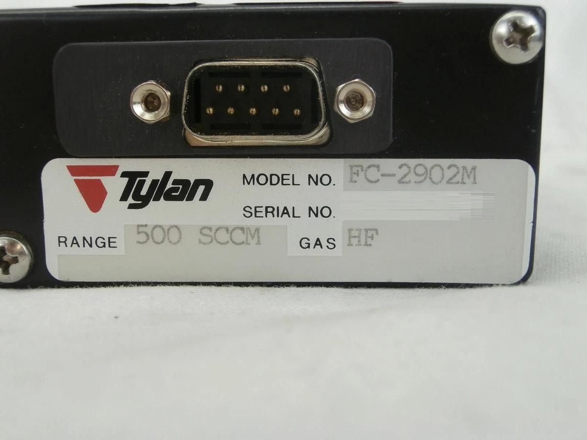 Used Tylan General FC-2902M Mass Flow Controller MFC 2900 Series 500 SCCM HF Used