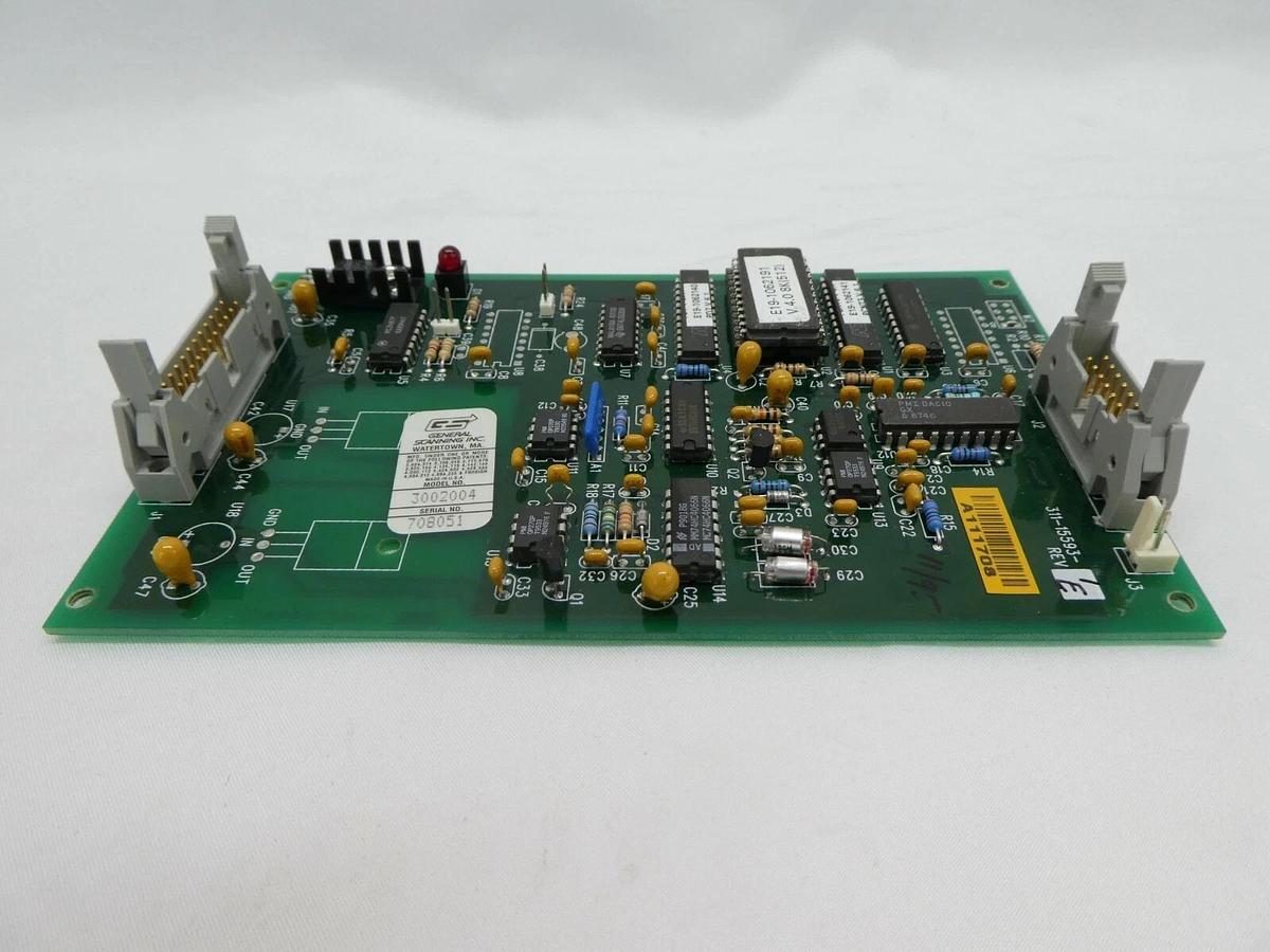 Used GS General Scanning 311-15593-1 Processor PCB 3002004 KLA-Tencor Working Surplus
