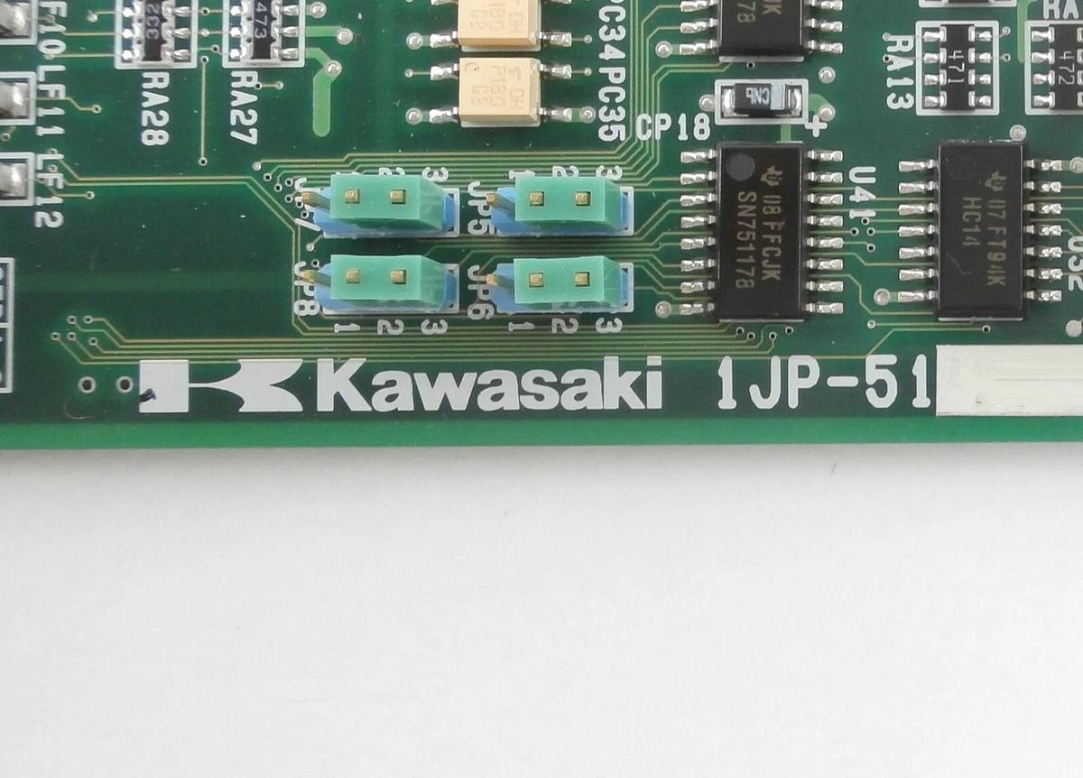 Used Kawasaki 50999-2055R01 Robot Controller PCB Card 1JP-51 TEL Telius Working Spare