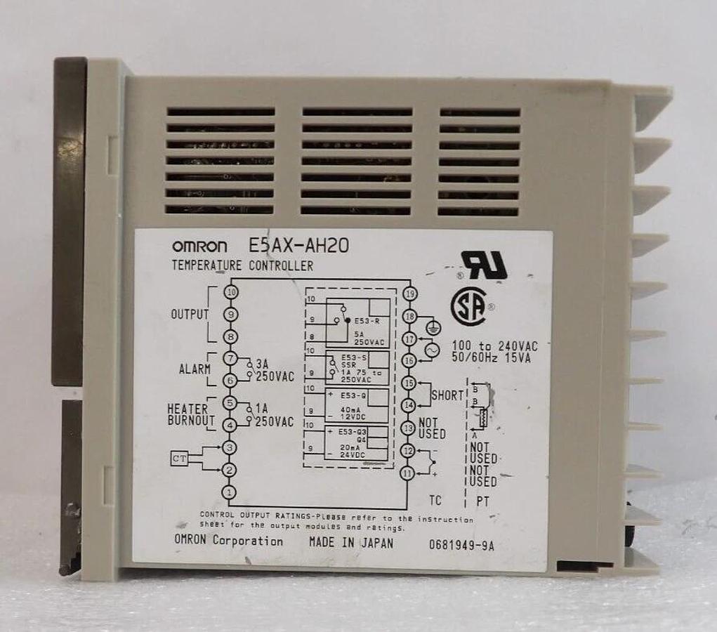 Used Omron Temperature Controller Module E5AX Reseller Lot of 24 Working Surplus