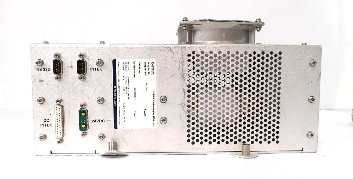 Used Comet Technologies 1000828 RF Match Lam Research 832-160407-101 Working Surplus