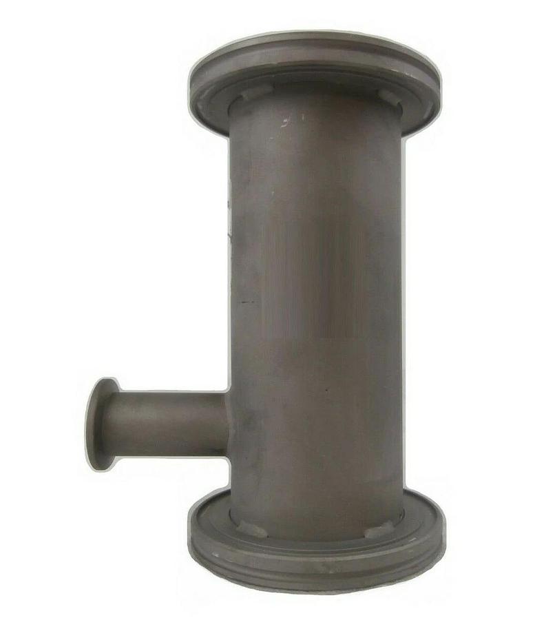 Used Edwards NRY0P8521 Straight Nipple Vacuum Tee ISO80 ISO-K 7.875" Working Surplus