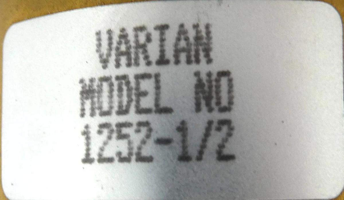 Used Varian Vacuum Products 1252-1/2 Angle Valve 323x-1 New Surplus Lot of 3 Working