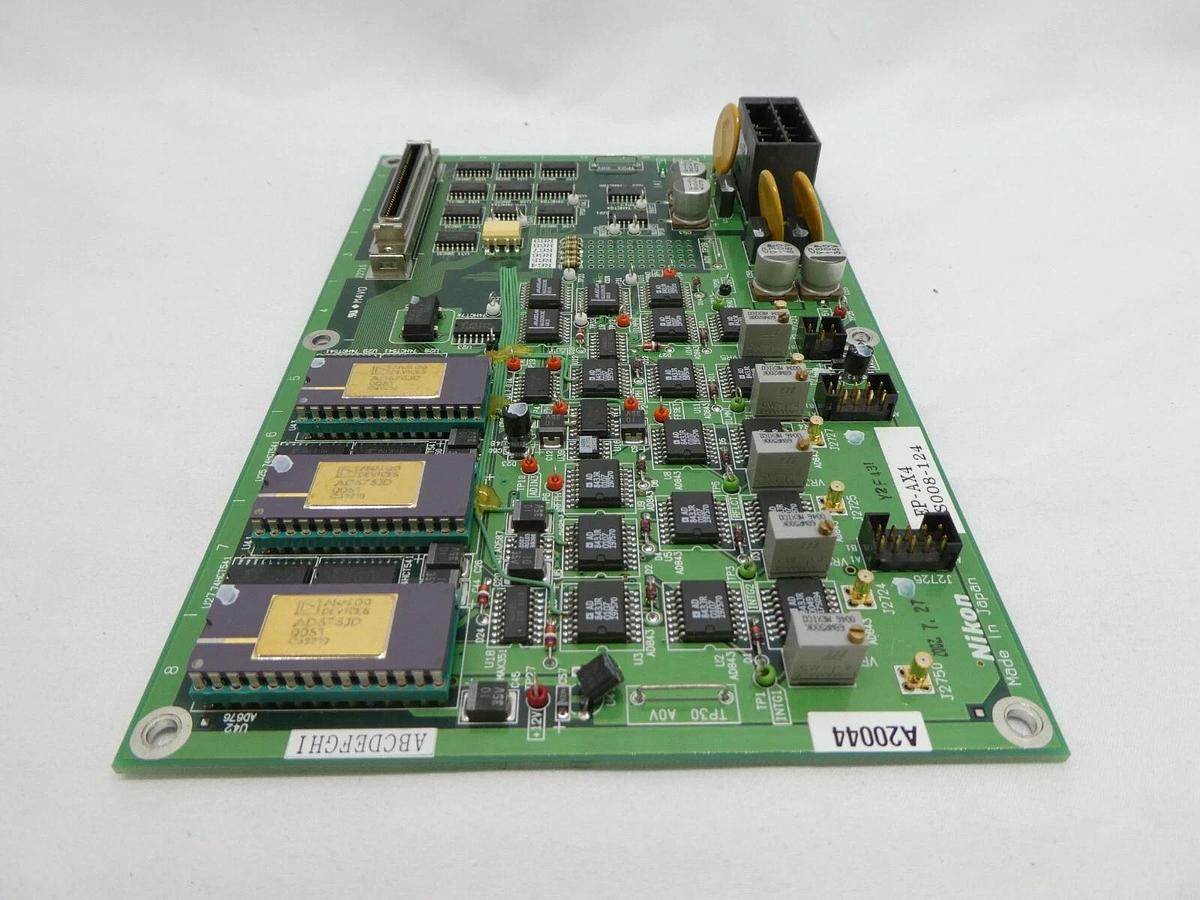 Used Nikon 4S008-124 Analog to Digital PCB EP-AX4 NSR Series Working Surplus