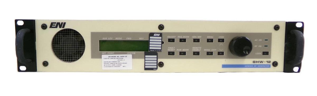 Used GHW-12Z Genesis ENI Power Systems GHW12Z-13DF2N0-001 RF Generator Working