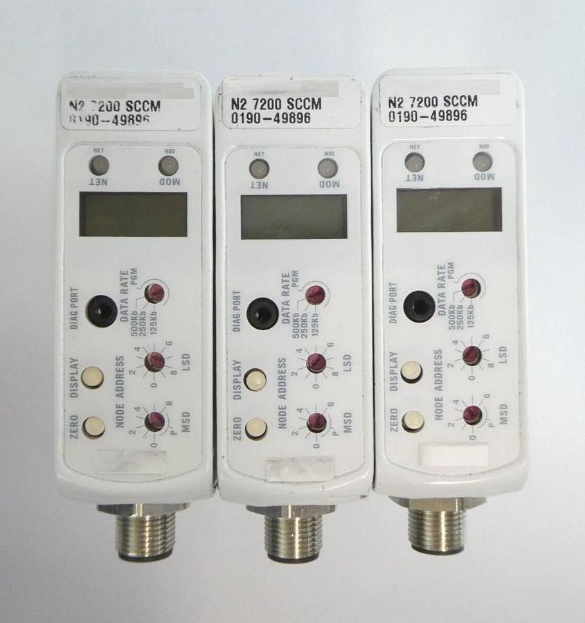 Used Brooks GF125CXXC GF125C Mass Flow Controller MFC Reseller Lot of 11 Working