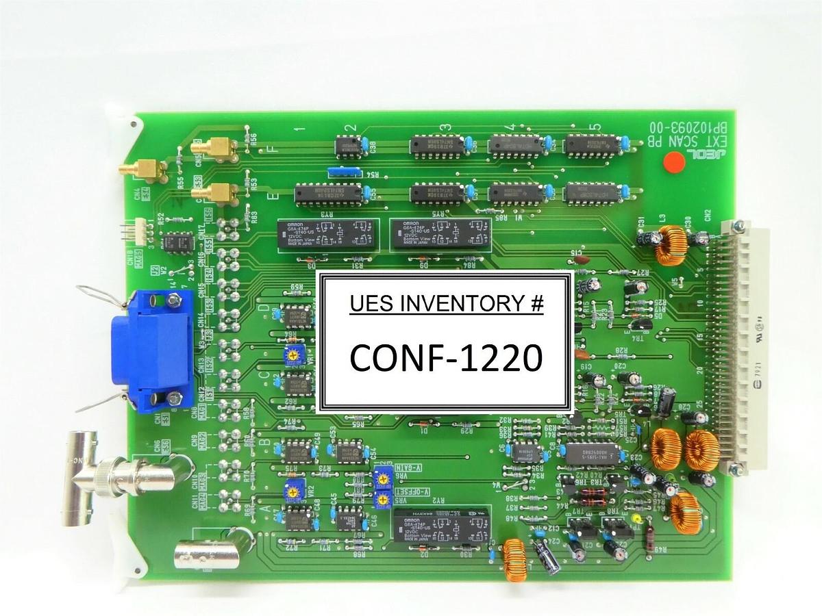Used JEOL BP102093-00 EXT SCAN PB PCB Card JWS-7555S Wafer Review SEM Working Spare