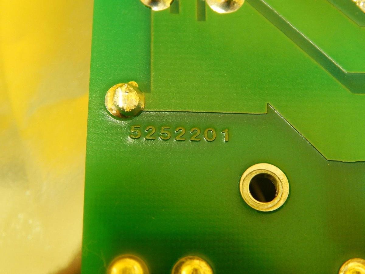 Used AE Advanced Energy 5252201 Fuse Relay PCB Board 2302201-C Used Working