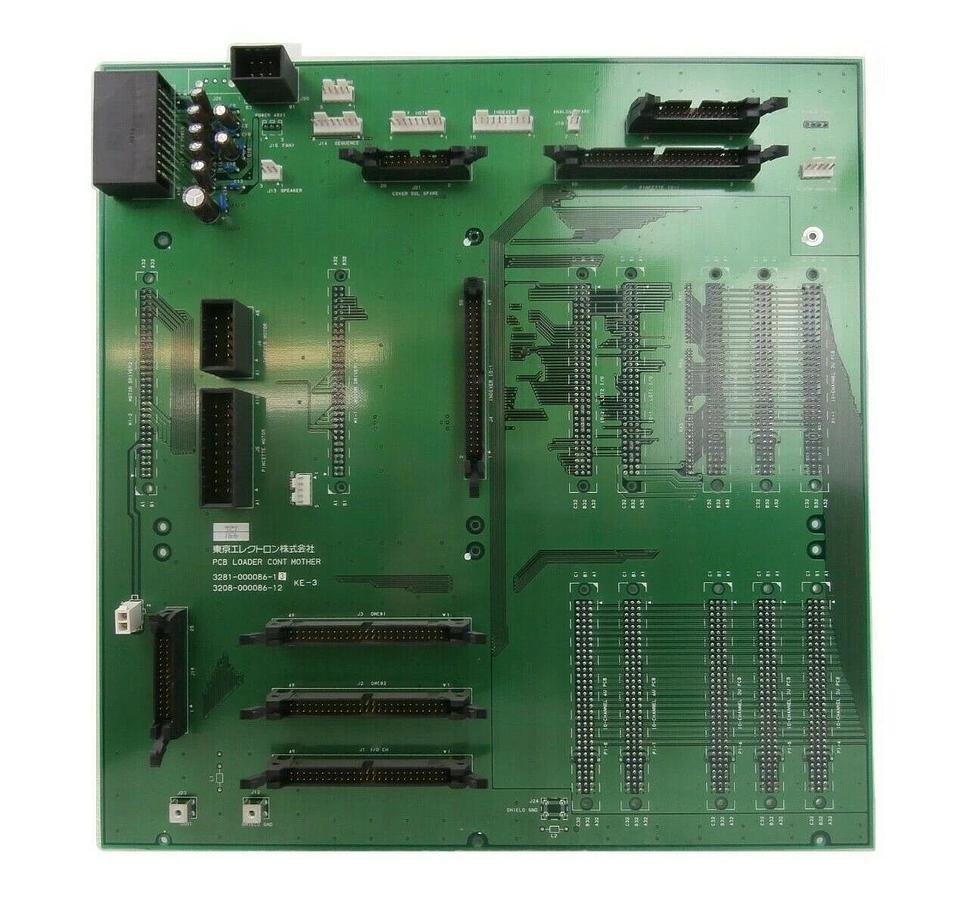 Used TEL Tokyo Electron 3281-000086-13 Backplane PCB Loader CONT Mother P-8 Working