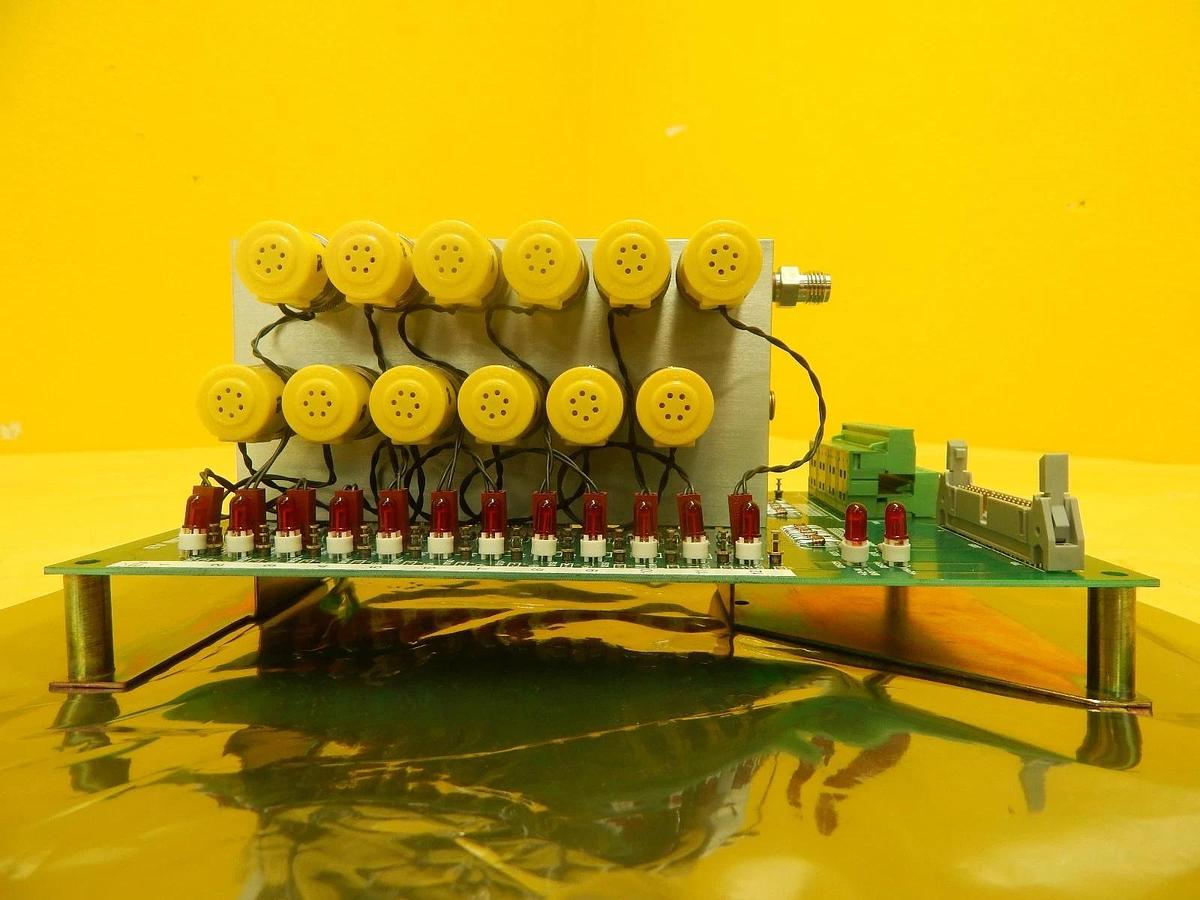 Used ASM 03-320142D01 EV Interface Pneumatic Block PCB Assembly ASM Epsilon 3000 Used