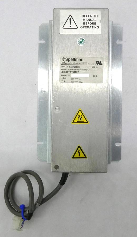 Used Spellman MX8PN24/621 Power Supply MX8PN24/621AB (1033476 C) AB Sciex Working
