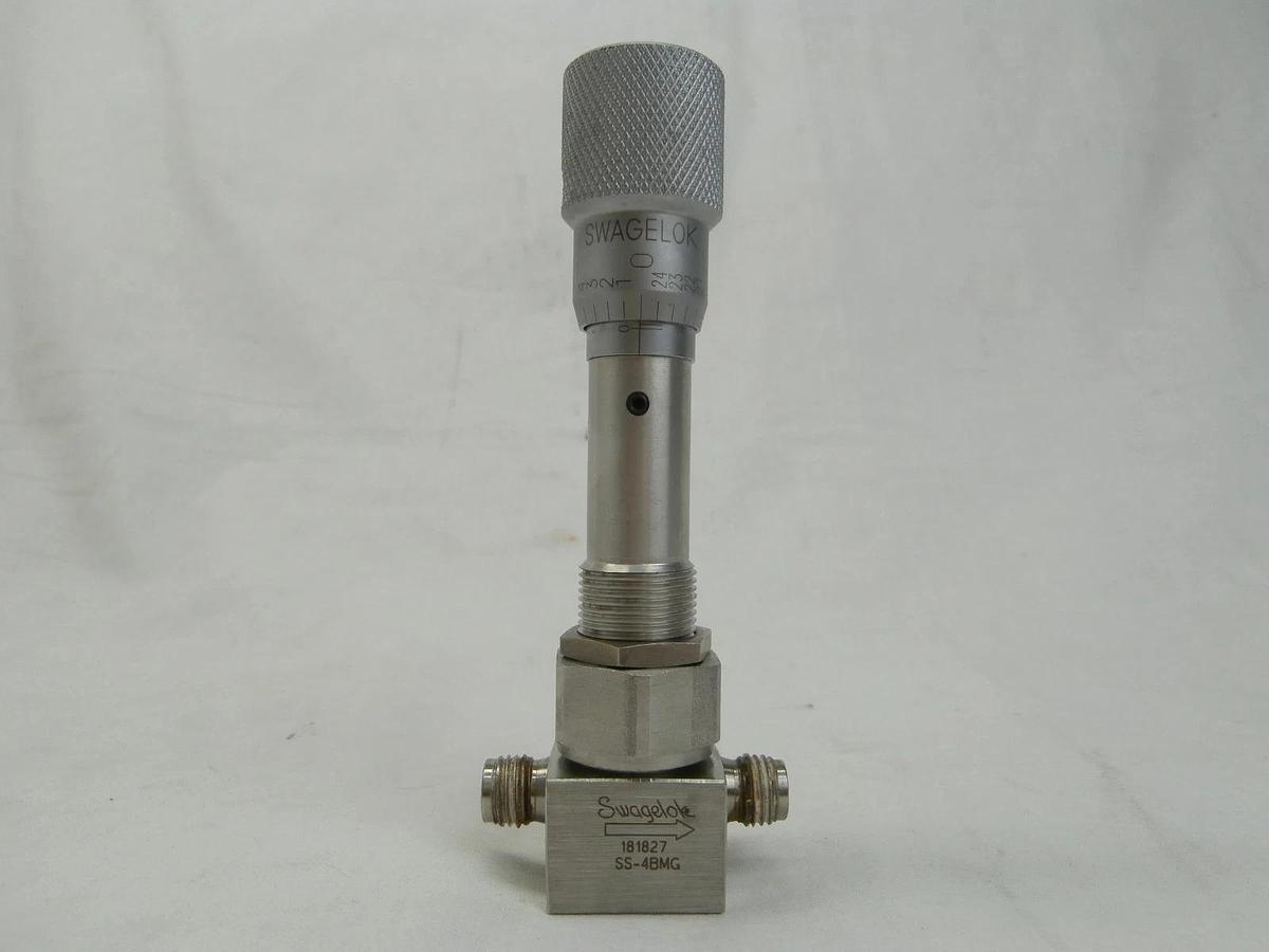 Used Swagelok SS-4BMG Metering Bellows Sealed Valve NUPRO Used Working