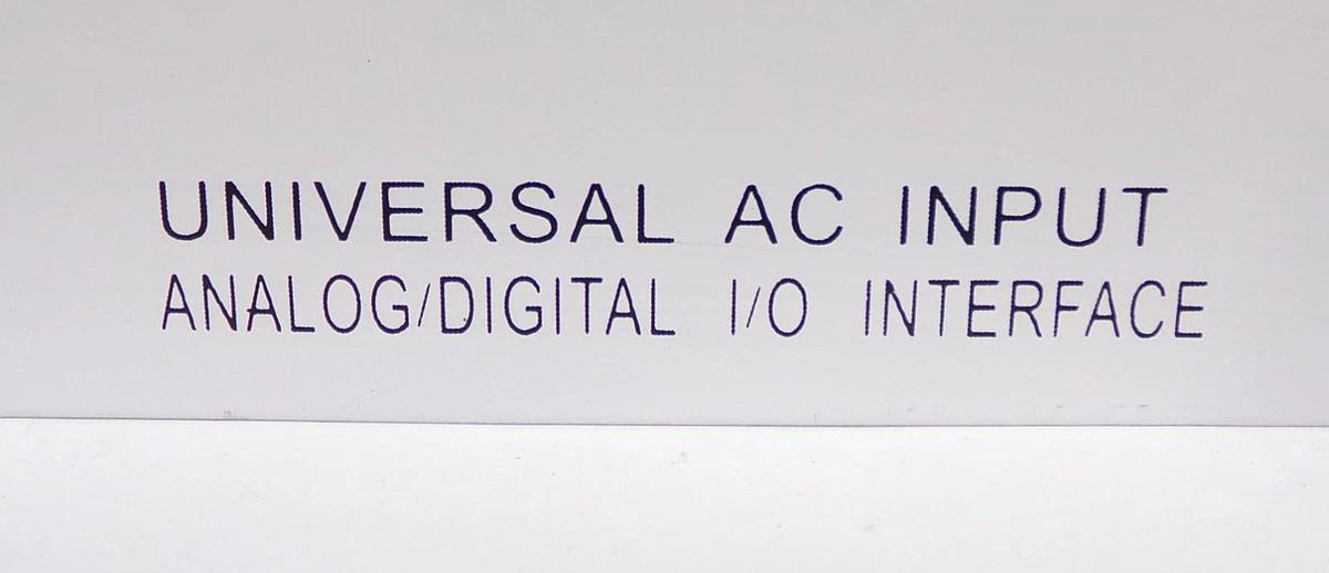 Used Varian Semiconductor Equipment E11828930 Analog Digital I/O Interface Working