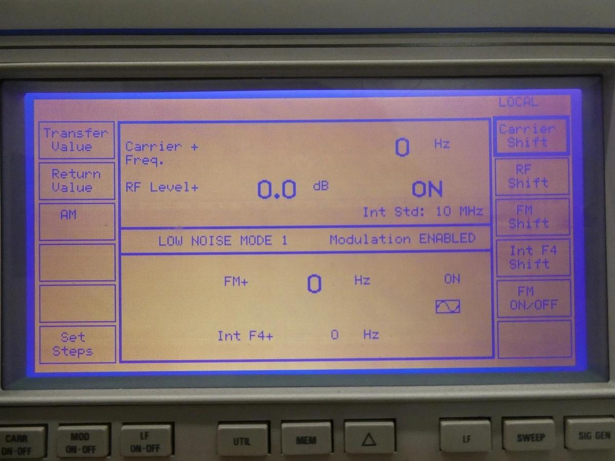 Used IFR 2040 10khz-1.35Ghz Low Noise Signal Generator 9.15 Option 2 Dented Surplus